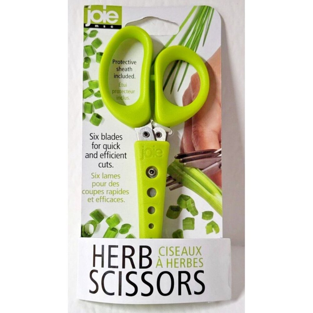 New Joie MSC Herb Scissors Six Blades‎ for Quick Efficient Cuts Kitchen Tools